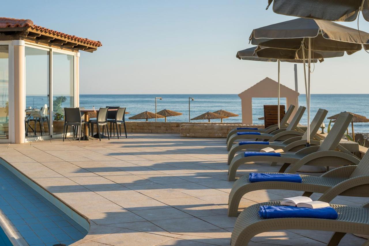 Hotel Caretta Beach Йеранион Экстерьер фото