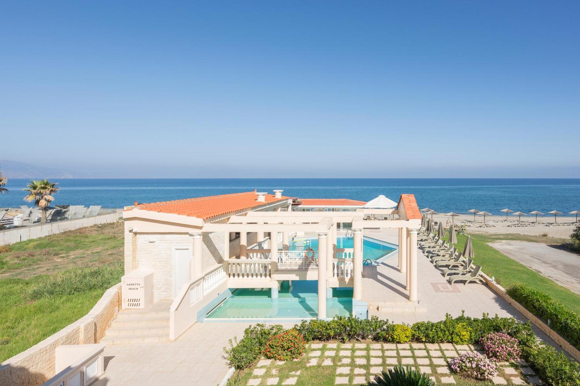 Hotel Caretta Beach Йеранион Экстерьер фото