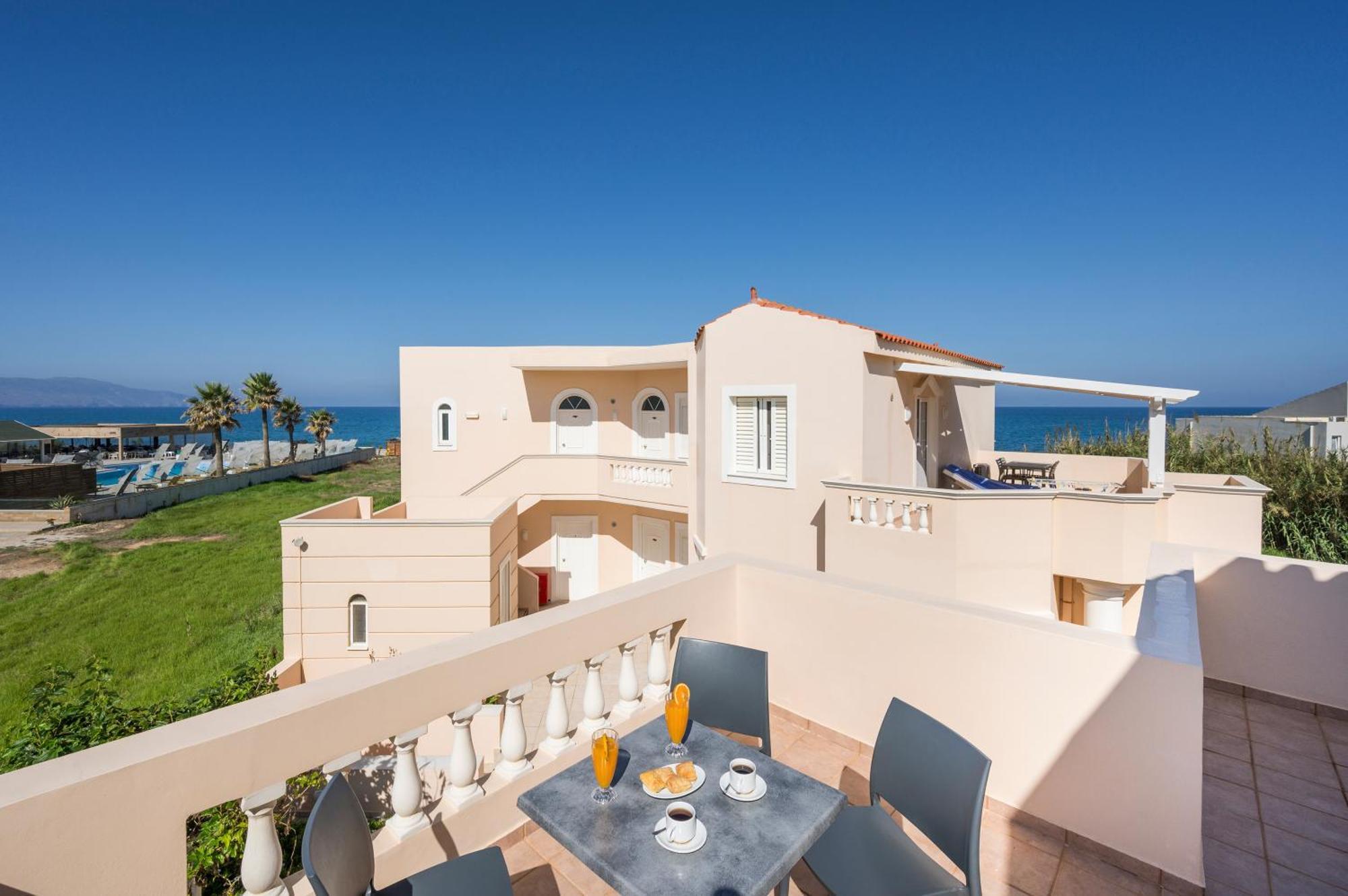 Hotel Caretta Beach Йеранион Экстерьер фото